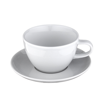 Кофейная пара RISE 210 мл белая